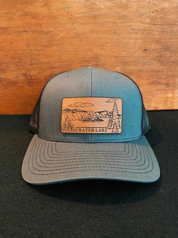 Crater Lake - Oregon - Cascades - Mountain Leather Patch