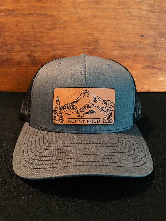 Mt. Hood - Oregon - Cascades - Mountain Leather Patch Richardson