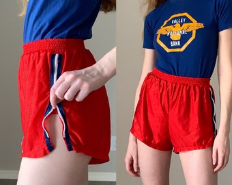 80s track shorts