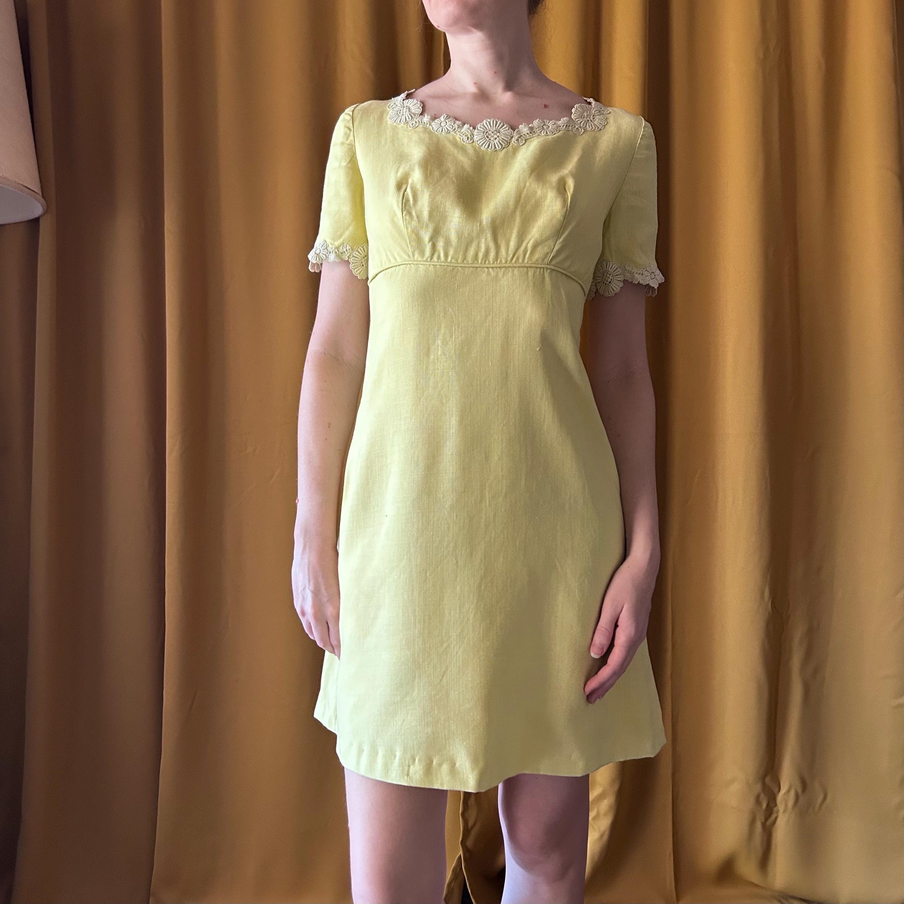 A Line Dress 60s Small - Etsy