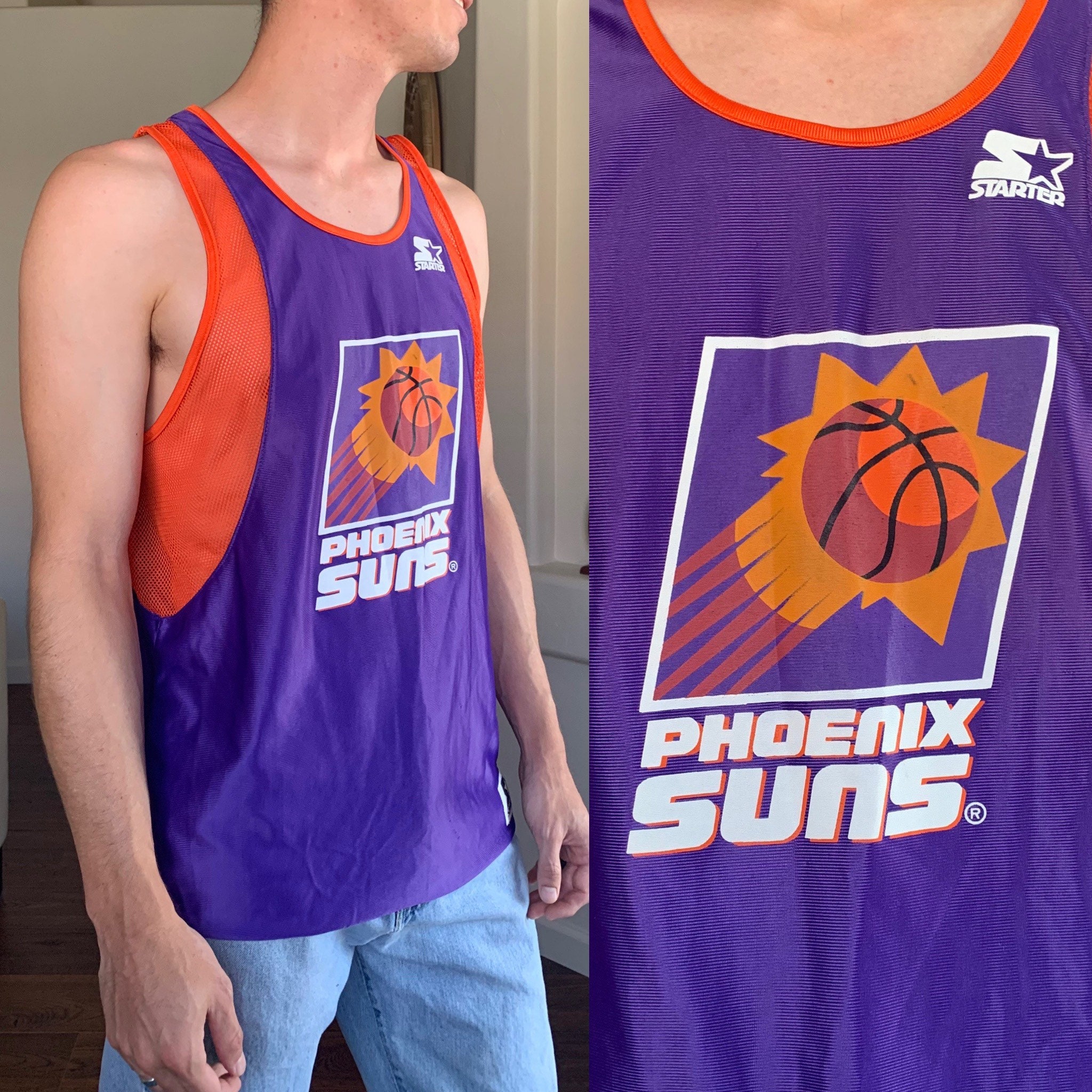 Vintage Phoenix Suns T-Shirt: Dark Chocolate & Stylish - Pullama