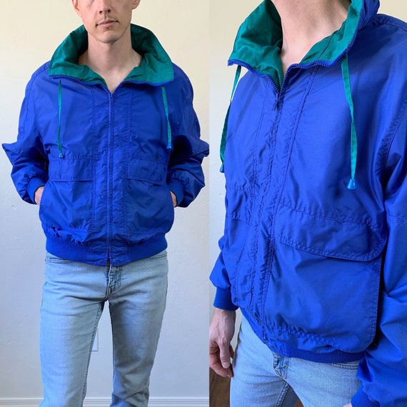 Vintage 1980s Windbreaker Jacket 