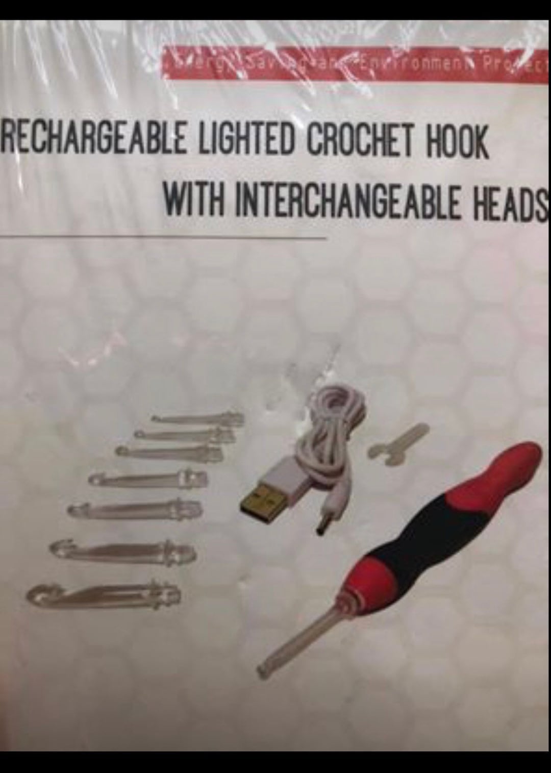 Lighted Crochet Hook Set 