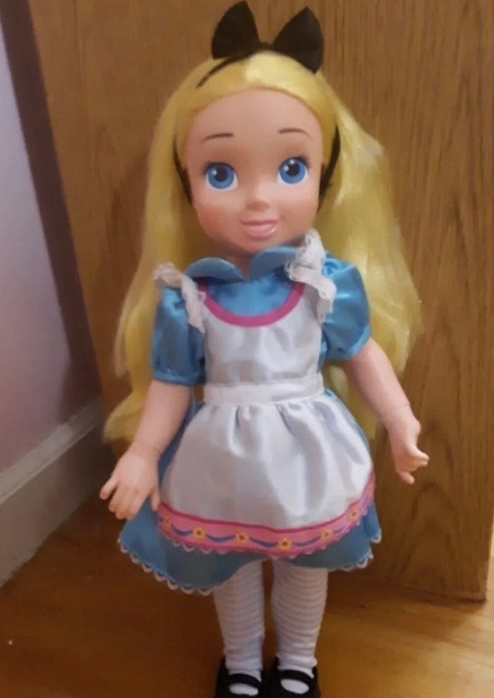 Alice in Wonderland Dress with Headband for Dolls-ALCDOL-M