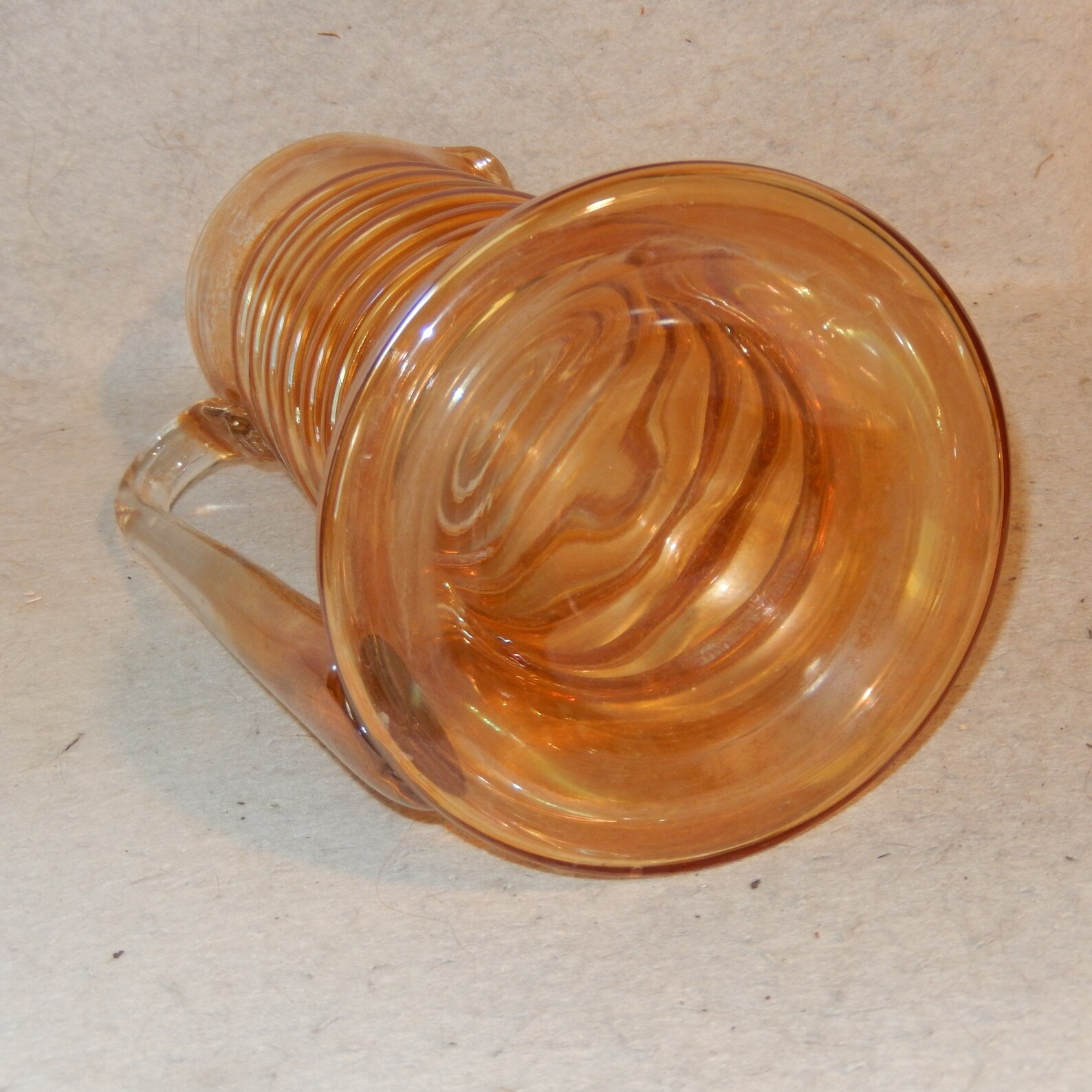 1930s DUNBAR Glass ARAMIS 10 Marigold Pitcher 5 Color Etsy