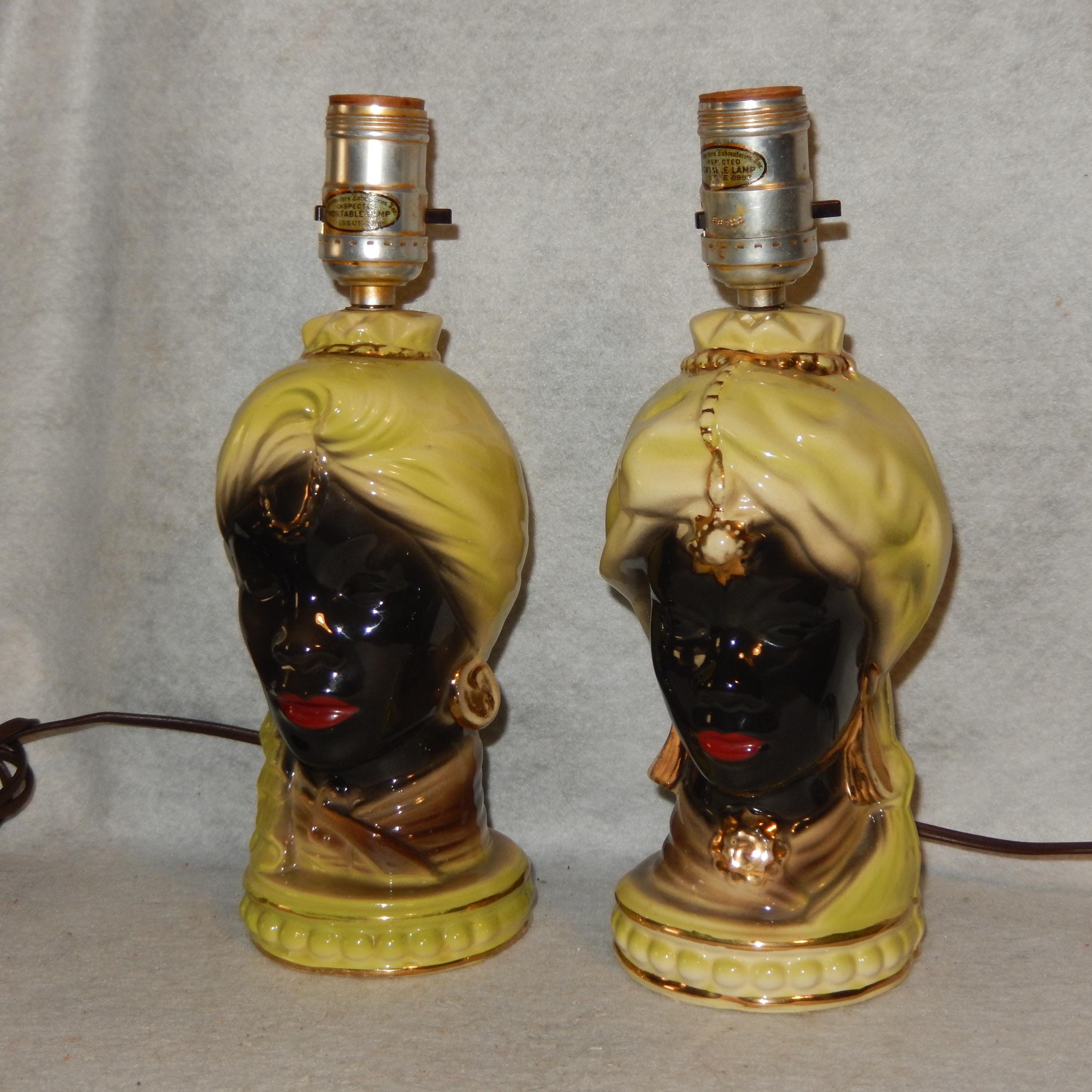 Africans Table Lamps - Etsy