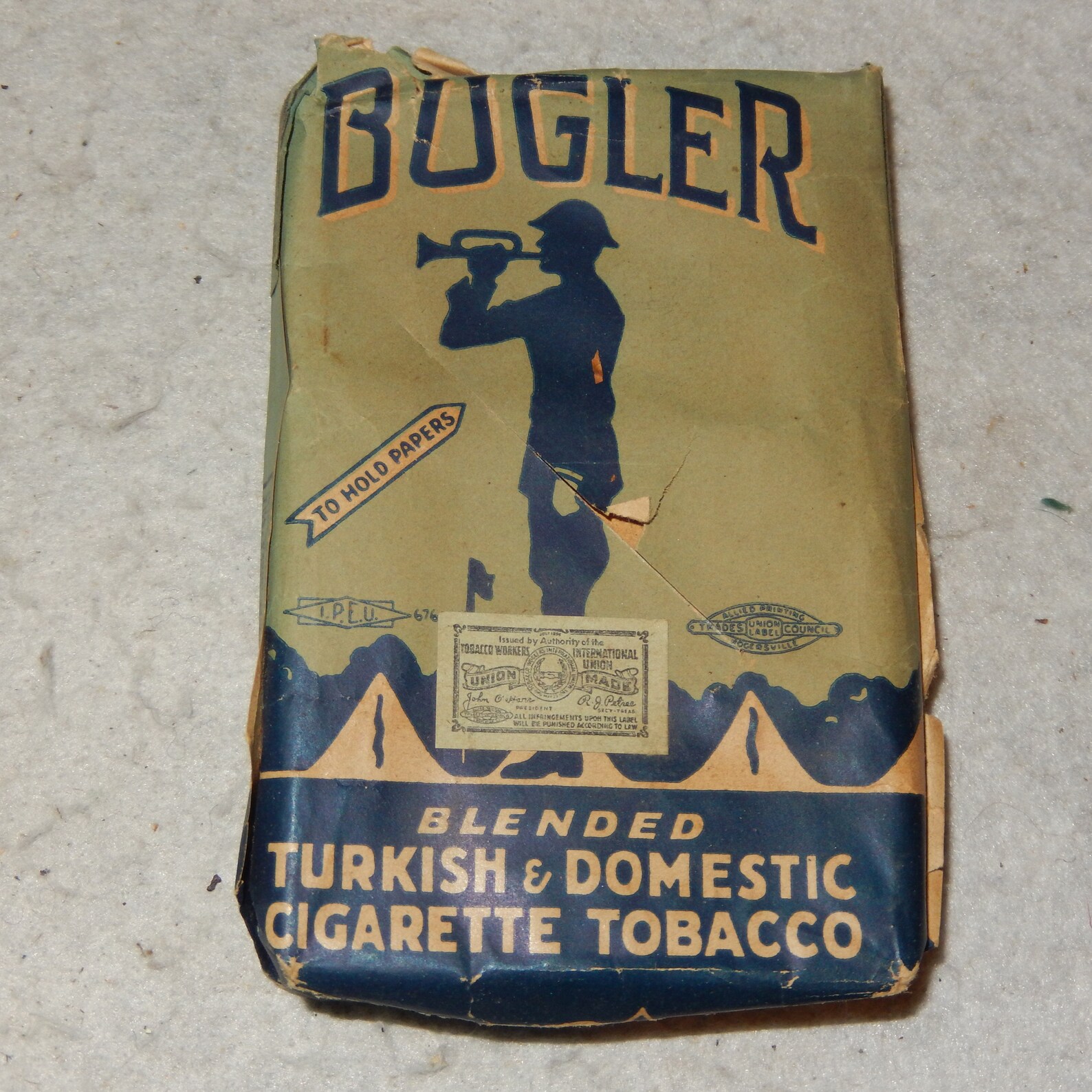 Box Lot BUGLER Cigarette Tobacco Rolling Papers Rolling Etsy