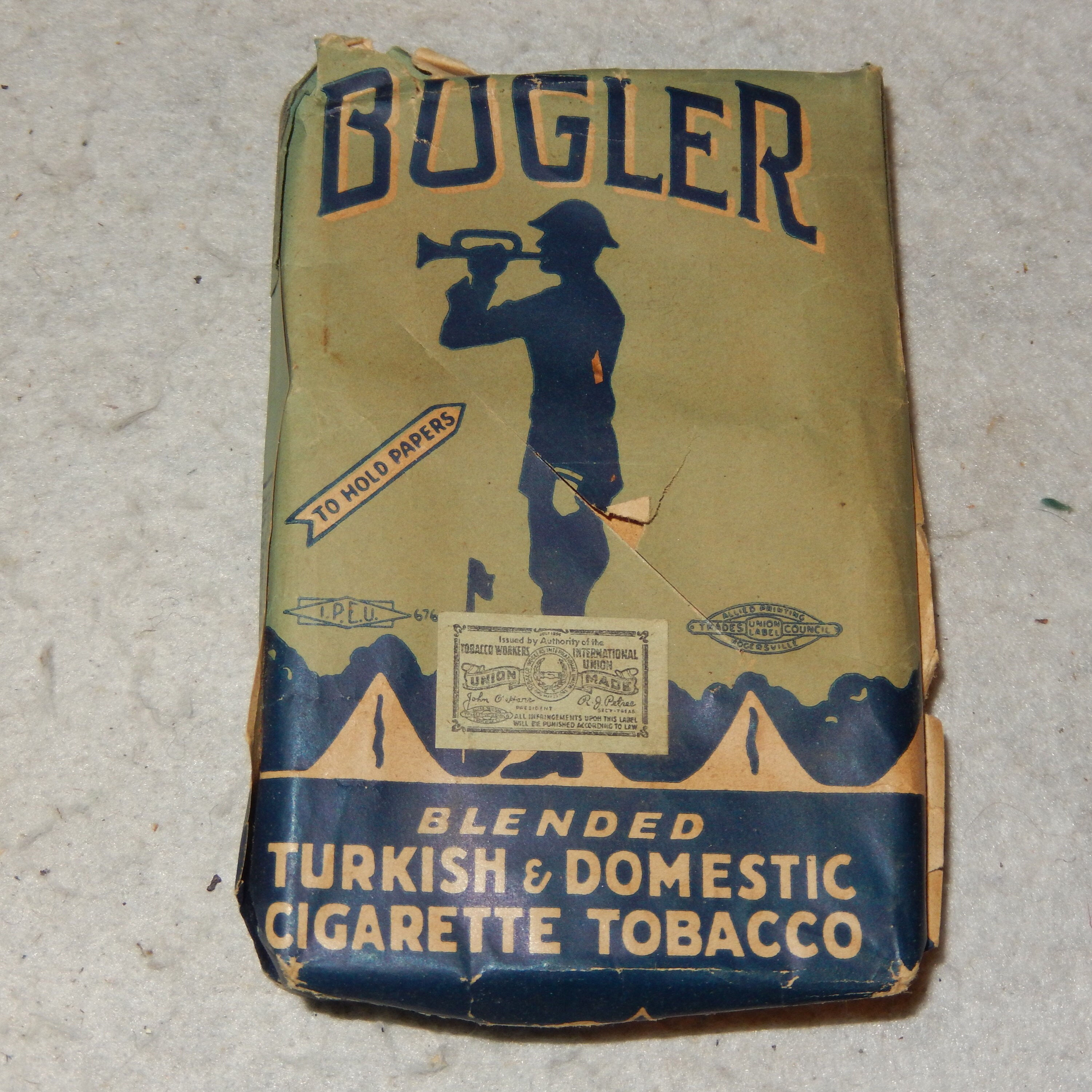 Box Lot BUGLER Cigarette Tobacco Rolling Papers Rolling Etsy
