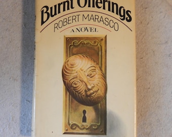 BURNT OFFERINGS Robert Marasco 1973 Horror Novel Book Club Edition Movie Vintage ~ Free Shipping