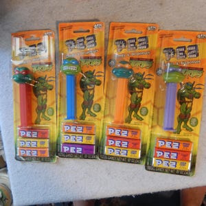 Teenage Mutant Ninja Turtles Pez - Etsy