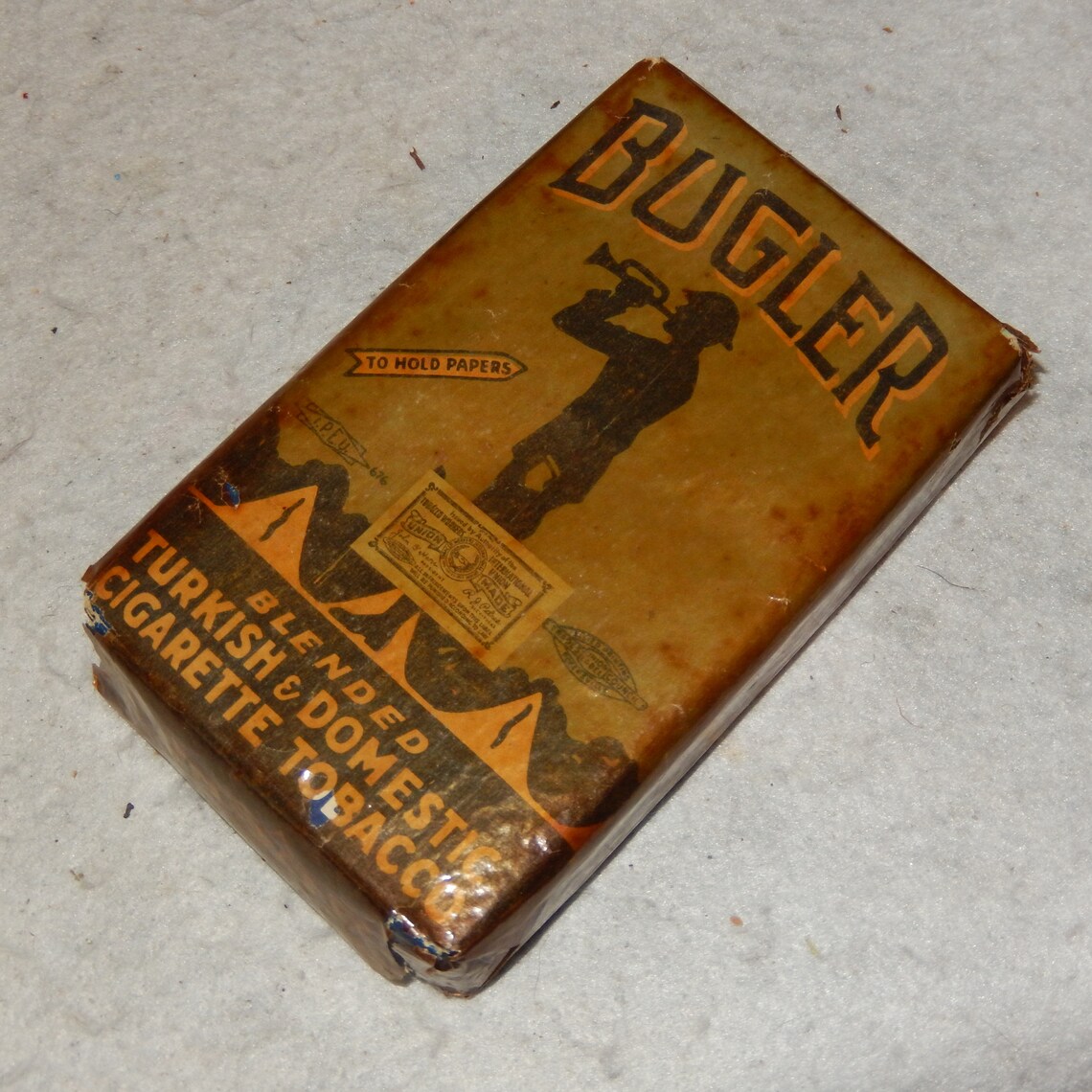 Box Lot BUGLER Cigarette Tobacco Rolling Papers Rolling Etsy