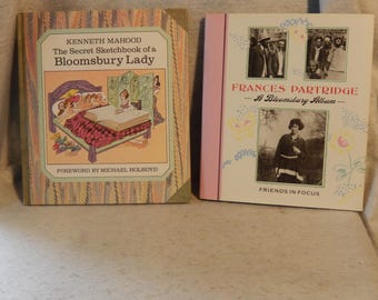 2 BLOOMSBURY Hardcovers MAHOOD Lady Secret Sketchbook Partridge Album Friends ~ Free Shipping