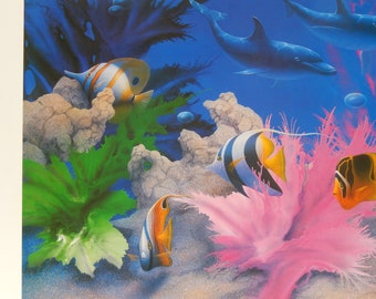 1992 Signed Numbered David MILLER Limited Edition VIVID SPLENDOR