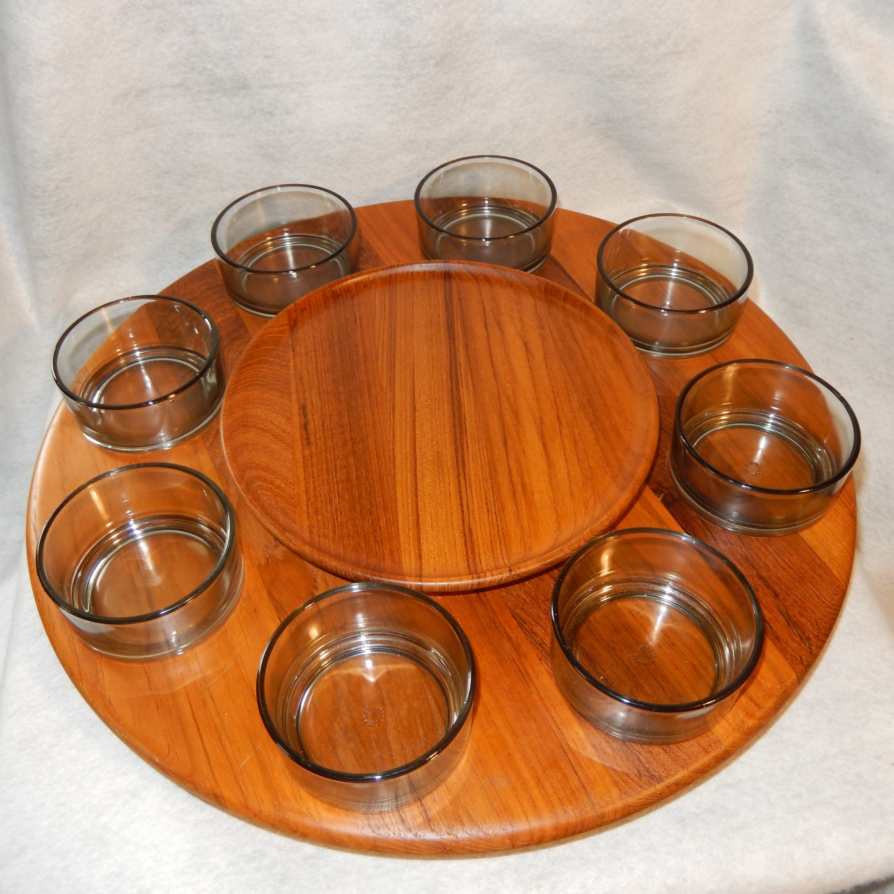 【ネット限定】 DENMARK DIGSMED Staved Cups Glass Smokey SUSAN Lazy Teak 食器