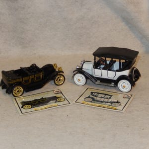 Set 2 gegoten CHEVY Chevrolet 1915 Baby Grand 1911 Classic Six National Motor Museum ~ Gratis verzending!