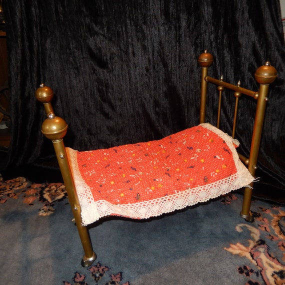 Vintage Salesman Sample Brass BED Doll Caster Wheels 18 Etsy