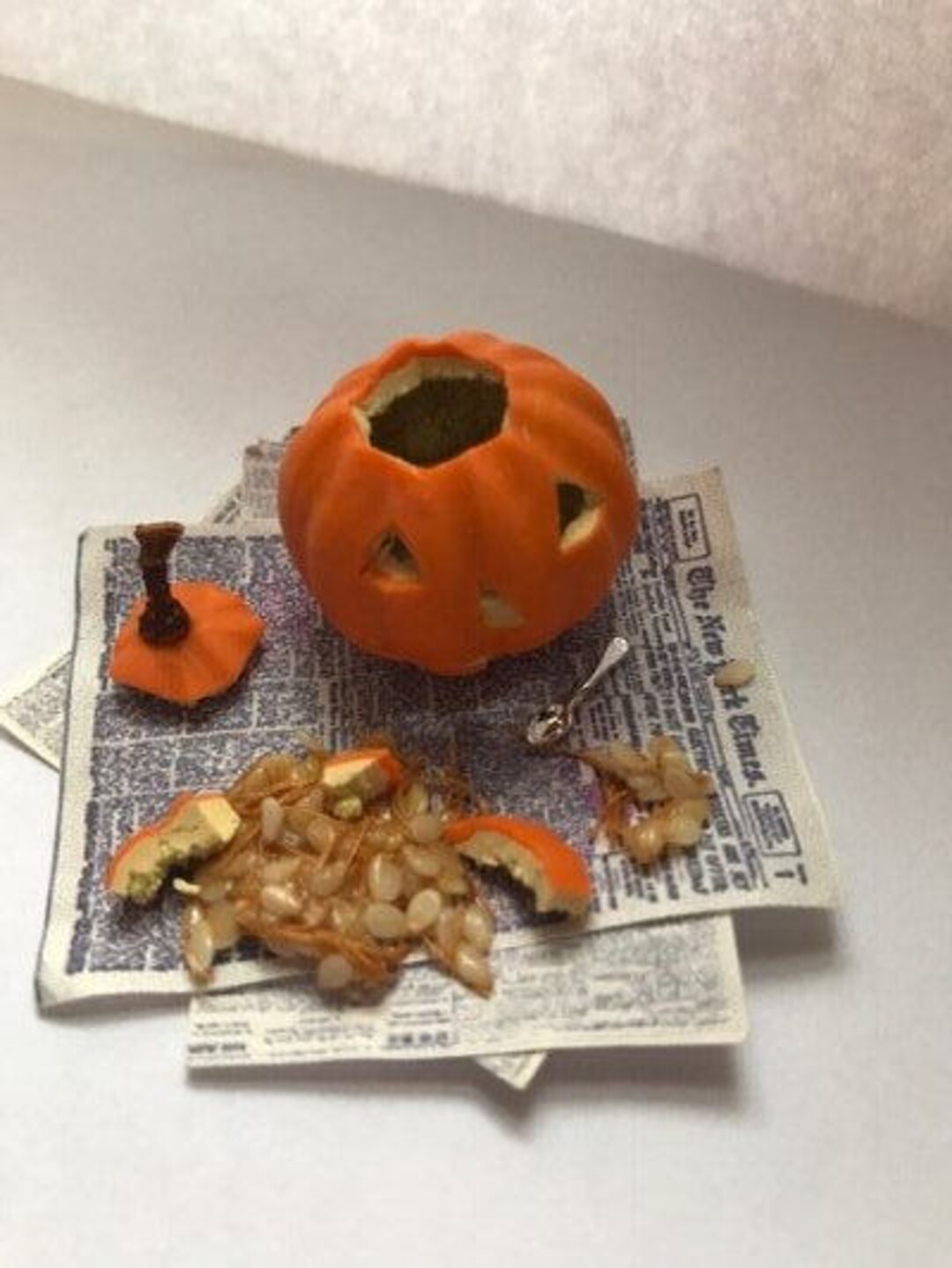 Miniature Jack O Lantern Etsy