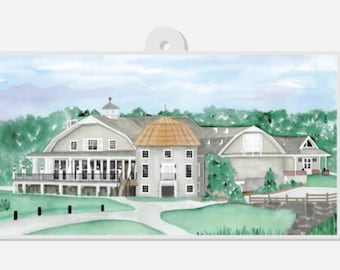 Bear Brook Valley Christmas Ornament - New Jersey Wedding Venue Ornament - Bear Brook Wedding Gift - NJ Wedding Venue