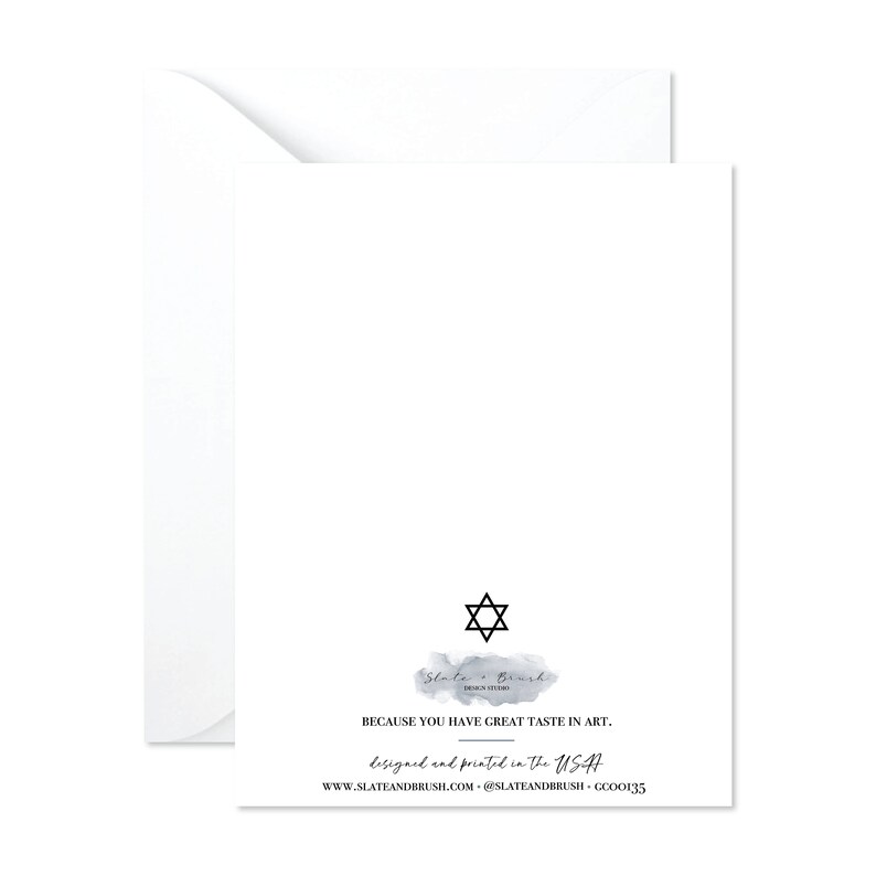 Funny Bar Mitzvah Card Star of David Bat Mitzvah Card Etsy