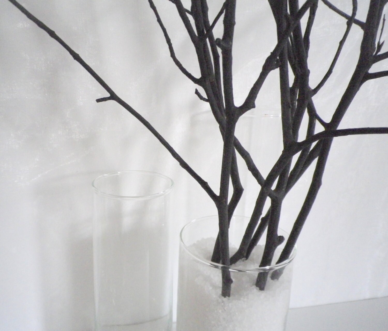 Black Tree Branches Home Decor Branches Rustic Decor Etsy