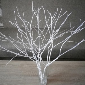 SAFIGLE 10 Pièces Branches Décoratives Blanches Brindilles Pour Vase