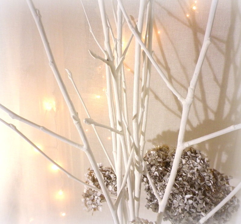White Tree Branches, Tree Branch Vase Filler, Christmas Centerpiece, Floral  Arrangement, Modern Minimalist Scandinavian Style Home Decor 