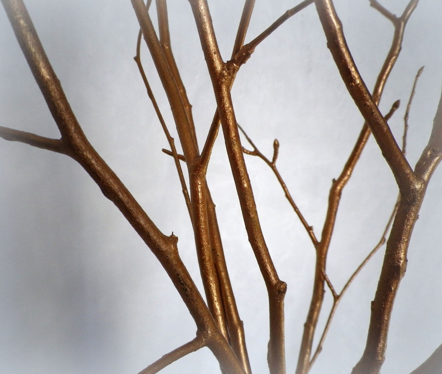 Tree branches home decor set of 5 copper color 28'' Etsy