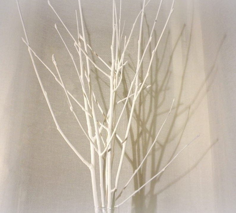 White Tree Branches Tree Branch Vase Filler Christmas Etsy UK