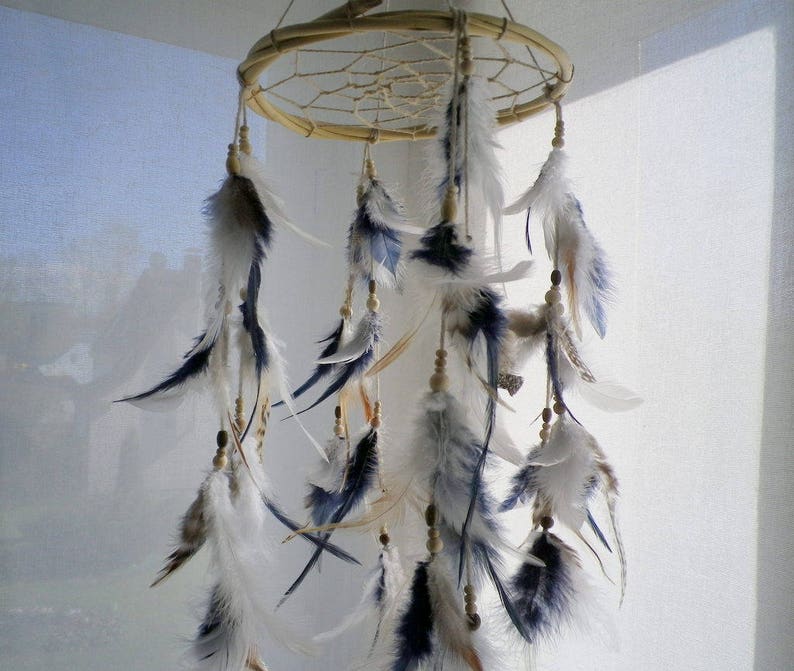 Baby Mobile Boy Crib Mobile Dream Catcher Mobile Rustic Tribal Etsy