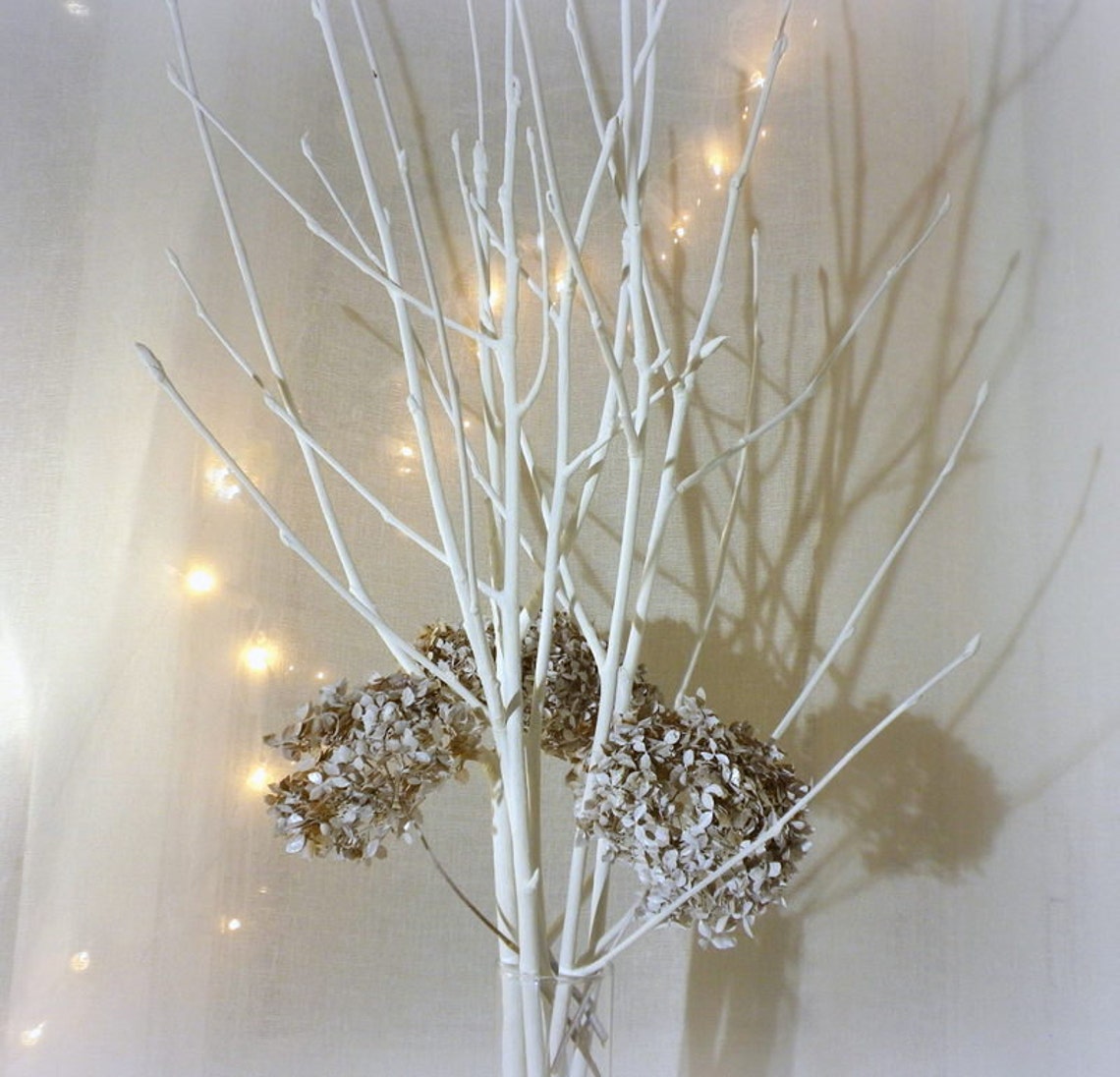 White Tree Branches Tree Branch Vase Filler Christmas Etsy