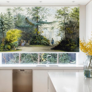 A Winter Garden in Vienna custom made printed (ART04) window roller blind regular or blackout shading