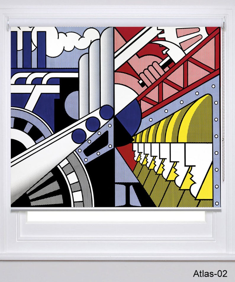 Pop comic book Benday dot technique art printed custom made | Etsy