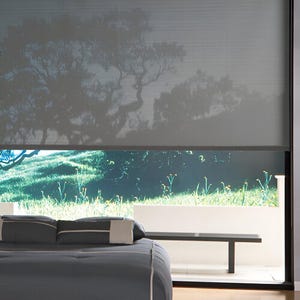 Solar screen textured opening 5% made to measure window (MINIMAL02) roller blind available in 8 colors for all sizes