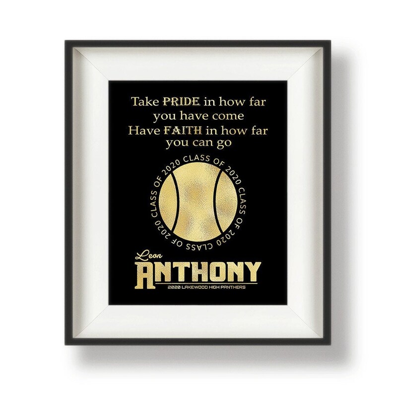 Tennis Senior Night Gifts Tennis Team Captain Gift Tennis Etsy