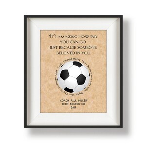 Soccer Coach Gifts - Personalized - Coach Gifts - Soccer Coach Gift Ideas - Gifts for Coaches - Gifts for Soccer Coaches - It&#39;s Amazing