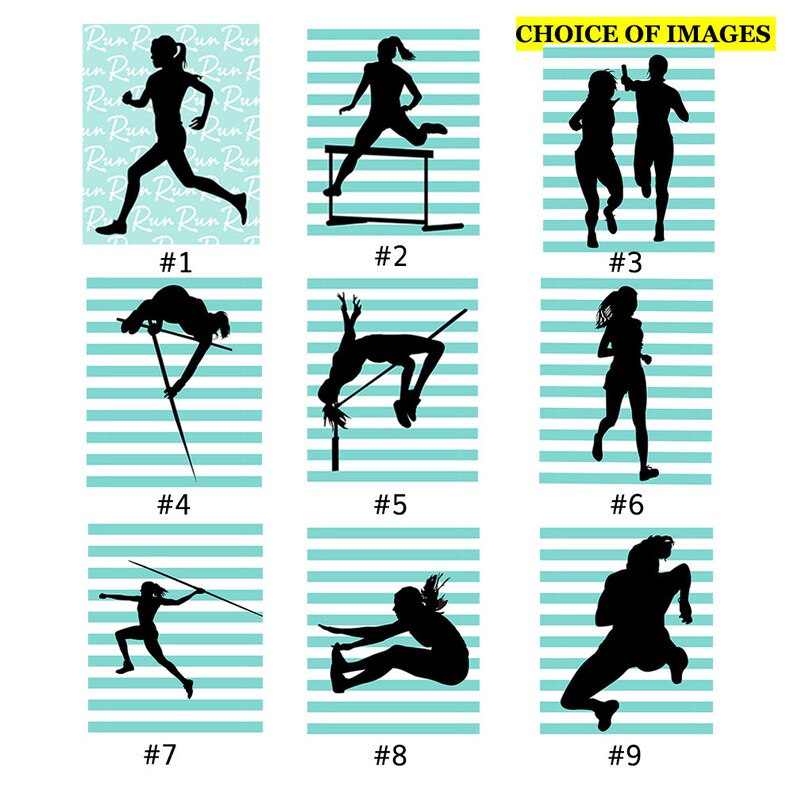 Track and Field Graduation Gifts Girls Room Art Sports Etsy