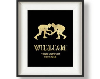 Wrestling Gifts, Female Wrestling Gift Ideas, Wrestling Gifts for Boyfriend, Wrestling Gifts for Kids, Personalized, Custom Player