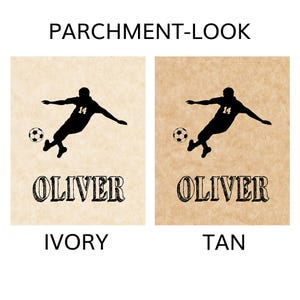 Soccer Gifts for Boys - Personalized - Soccer Wall Art - Boys Sports Decor - Boys Sports Room Decor - Soccer Gifts for Him - Soccer Team image 2