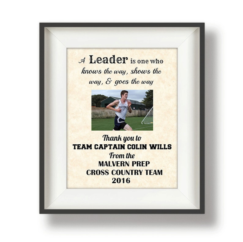 Thank You Gift for a Coach Coaches Gifts Team Captain Gift Etsy