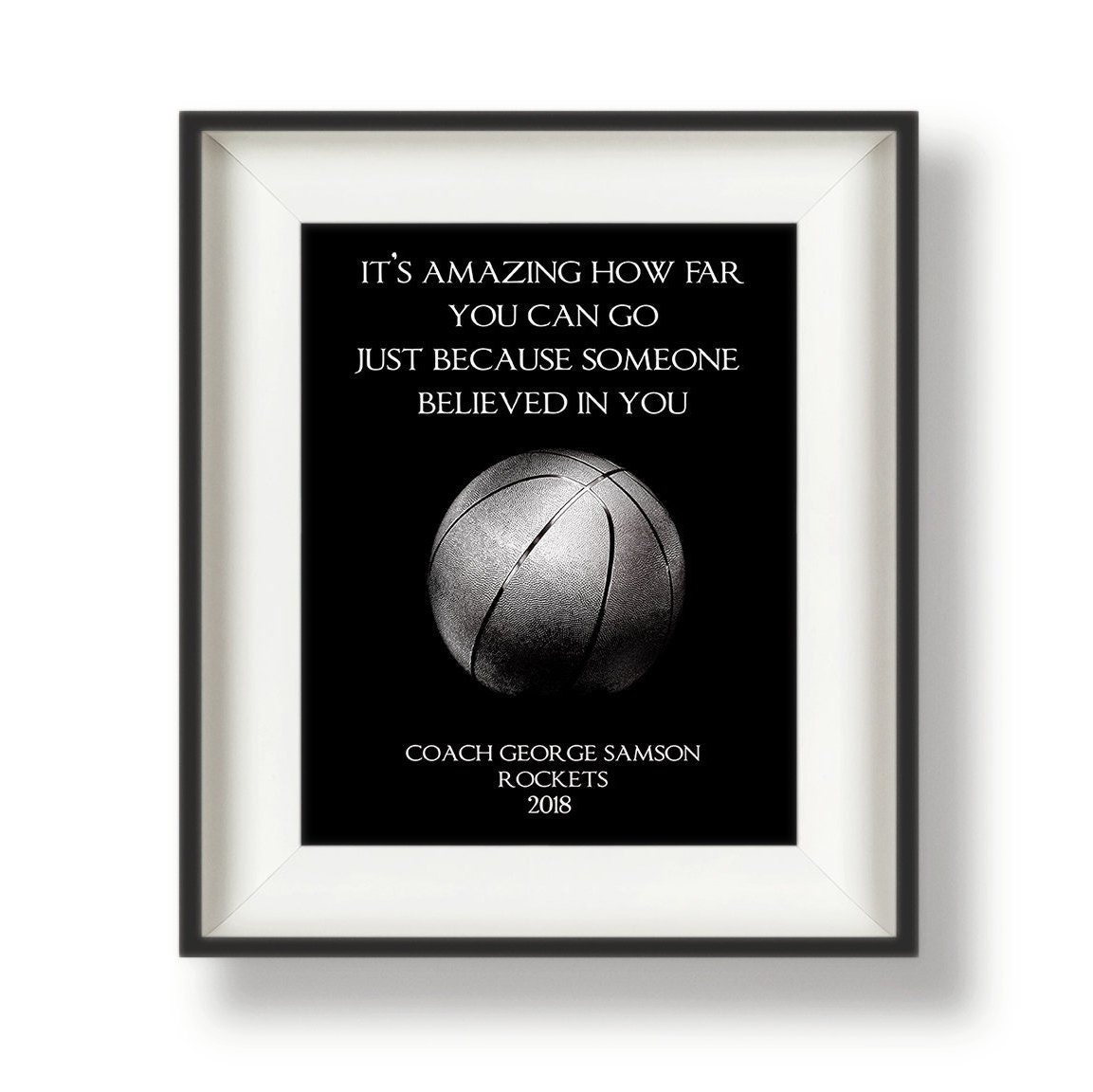 Gifts for Basketball Coaches - Basketball Coach Gift Ideas - Basketball  Coach Gift - Gift for Coach - 8 X 10 - It's Amazing - Silver - Etsy, image size:1153x1152