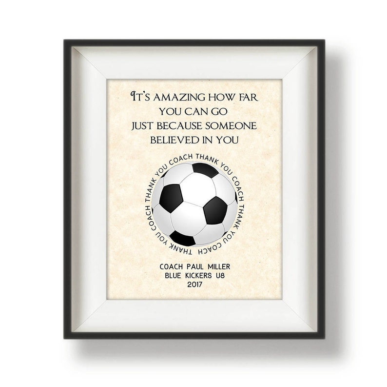 Soccer Coach Gifts Personalized Coach Gifts Soccer Coach Etsy Australia