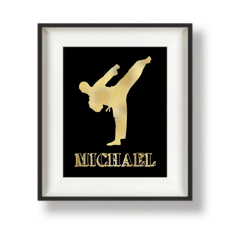 Personalized Karate Gift Karate Girl Karate Gifts for Kids Etsy