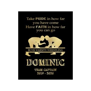 Senior Wrestling Gift Wrestling Senior Gifts Girl Wrestler Gifts Wrestler Senior Night Personalized Wrestling Gifts Take Pride image 5