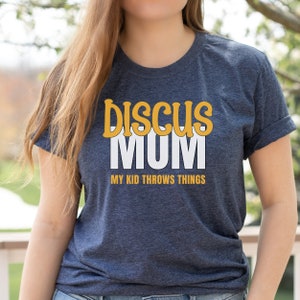 Discus Mom Shirt, Funny Track Mom Shirt, Throwers Mom, Discus Shirt, Funny Track Shirts, Funny Track and Field Shirts, Team Mom Gift
