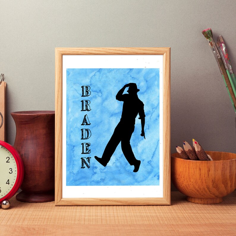 Dance Wall Art Dance Gifts for Men Dance Wall Decor Girls Etsy
