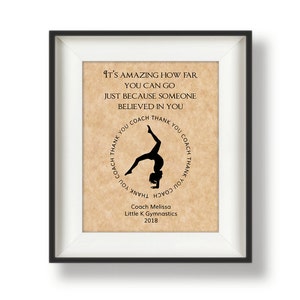 Gymnastics Coach Gifts - Gymnastics Gift Coach - Gift for Gymnastics Coach - Gymnastics Gifts - Gymnastics Gift Ideas - It&#39;s Amazing