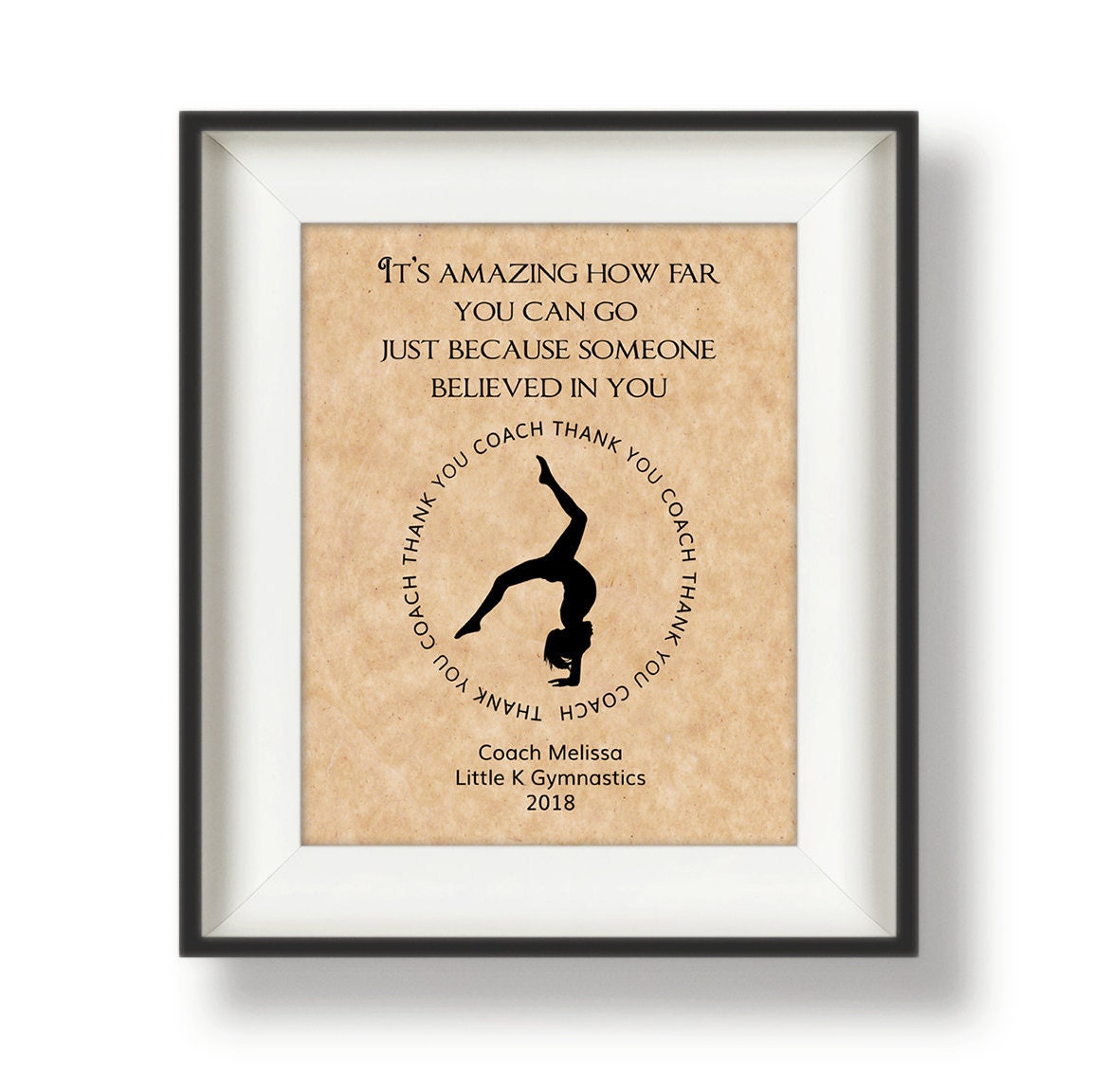 Gymnastics Coach Gifts Gymnastics Gift Coach Gift for Etsy