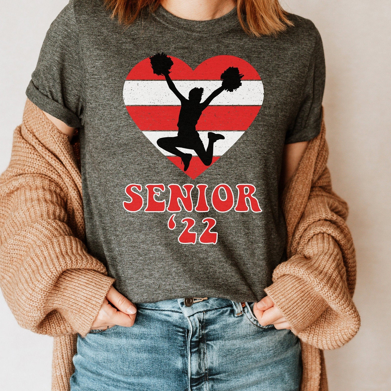 Cheer Senior Shirts Cheer Senior Gifts Cheerleading Senior Etsy
