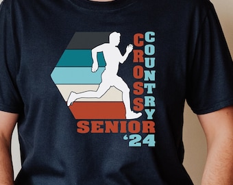 Cross Country Shirt, Senior 2024 Shirt, Cross Country Runner, Senior Gifts for Boys, XC Shirt, Runner Gifts, Runner Shirt, Athlete Gift