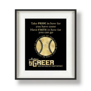 Softball Senior Gifts, Softball Senior Night Gift, Softball Gifts for Players, Gifts for Softball Players, Softball Gifts ,TP, Nameplate